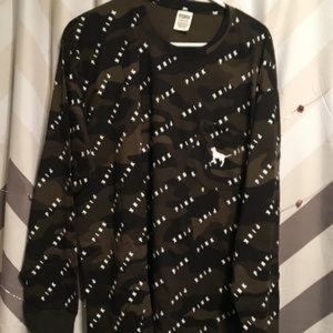 Cami Pink Victoria Secret long sleeve shirt!